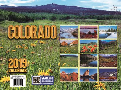 Colorado State Calendar